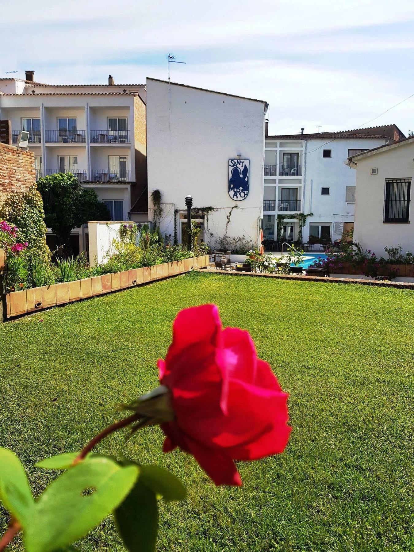 Hotel Sant March Tossa de Mar Dış mekan fotoğraf